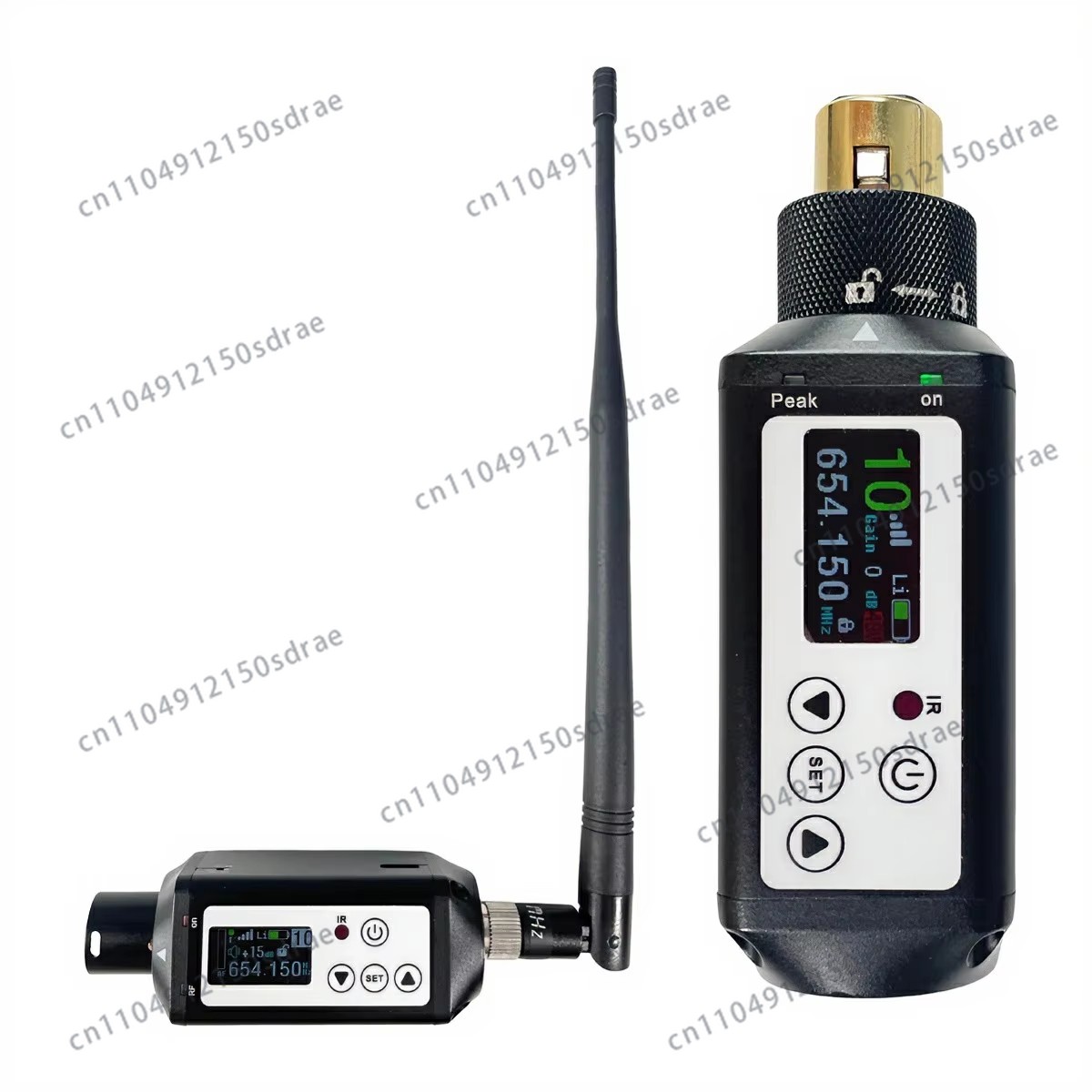 Xlr Microphone Condenser - Acemic RX-1and TR-1 Plug-On Wireless Microphone