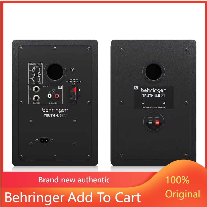 Studio Monitor Speaker - Behringer Truth 4.5 BT Active Monitor