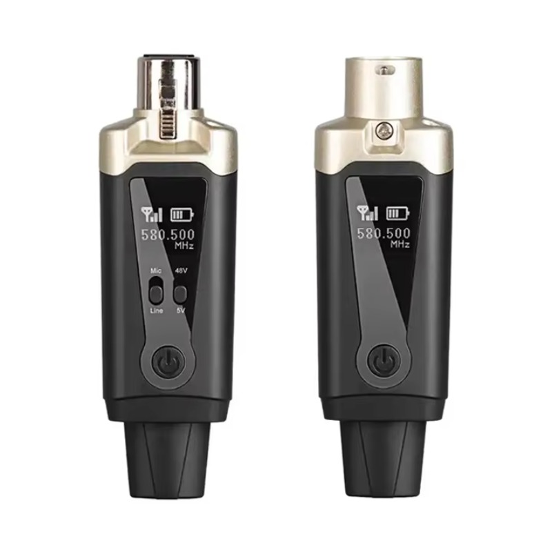 Xlr Microphone Condenser - 48V Phantom Power Wireless XLR Microphone