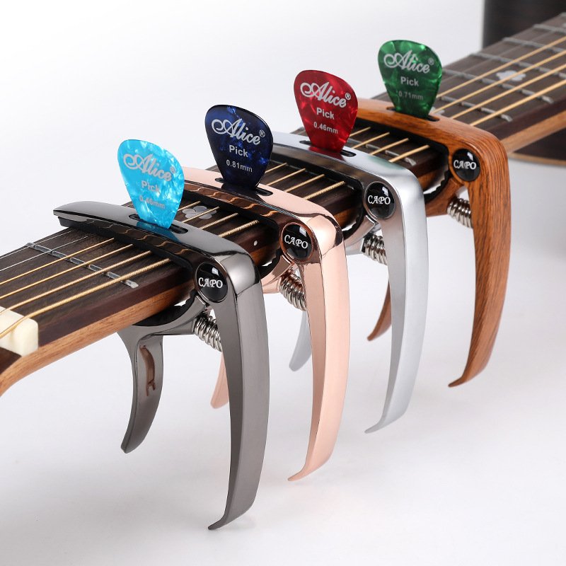 Guitar Tuner Clip - 3pc Guitar Capo Metal Electric Guitar