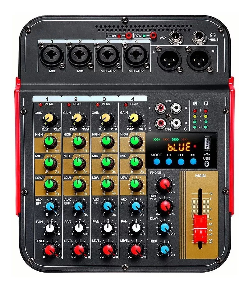 Audio Mixer Bluetooth and Reve - огляд і ціна Audio Music Recorder