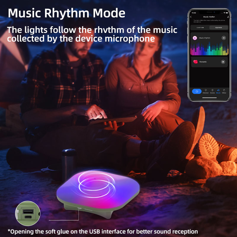 Camping Lantern Rechargeable S - огляд і ціна Audio Music By