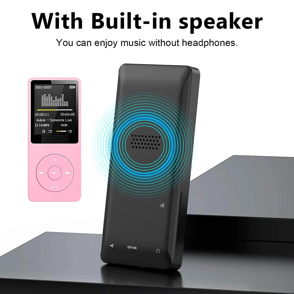 Portable MP3 Player Rechargeab - огляд і ціна Audio Music Recorder