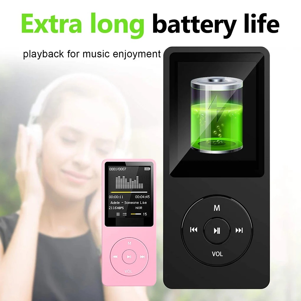 Portable MP3 Player Rechargeab - огляд і ціна Audio Music Recorder