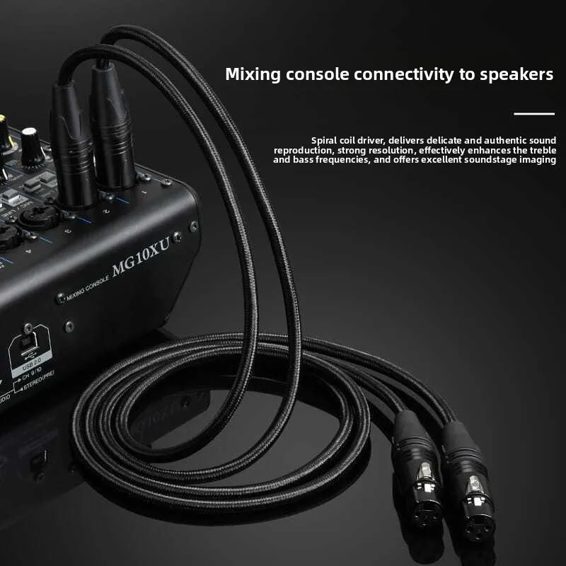 XLR Male to Female Audio Cable - огляд і ціна Xlr Microphone Condenser