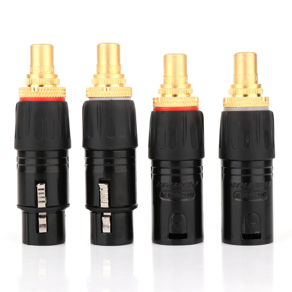 2PC NEUTRIK XLR male to RCA Fe - огляд і ціна Xlr Microphone Condenser