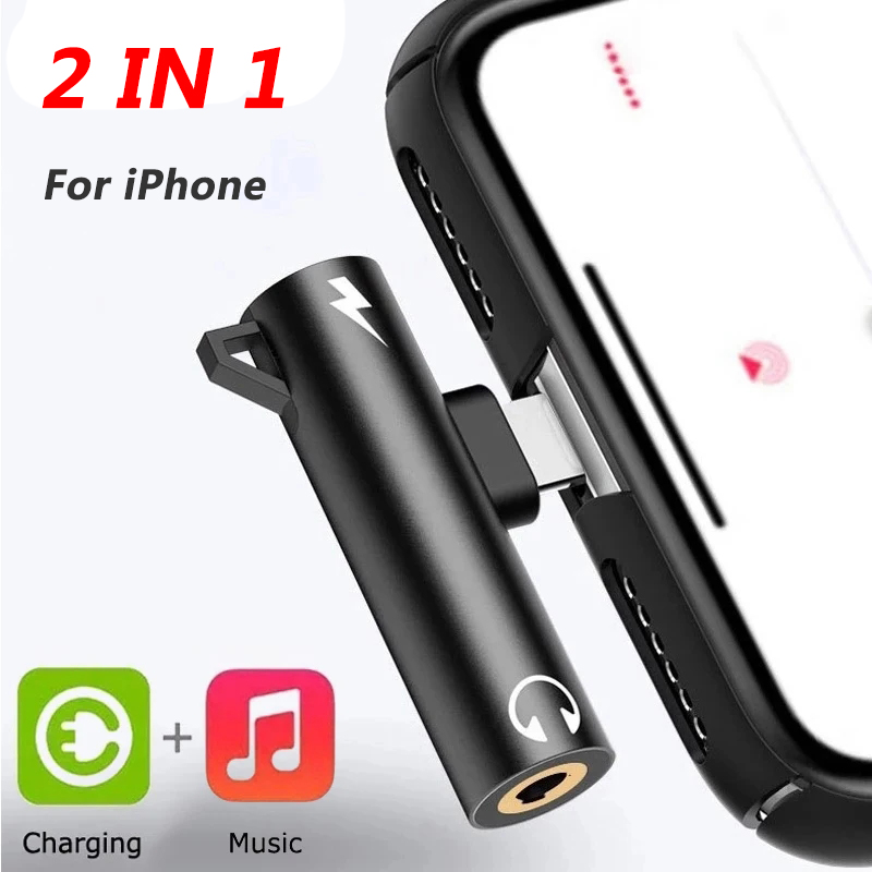 2 In1 Adapter Splitter For iPh - огляд і ціна Audio And Music Splitter