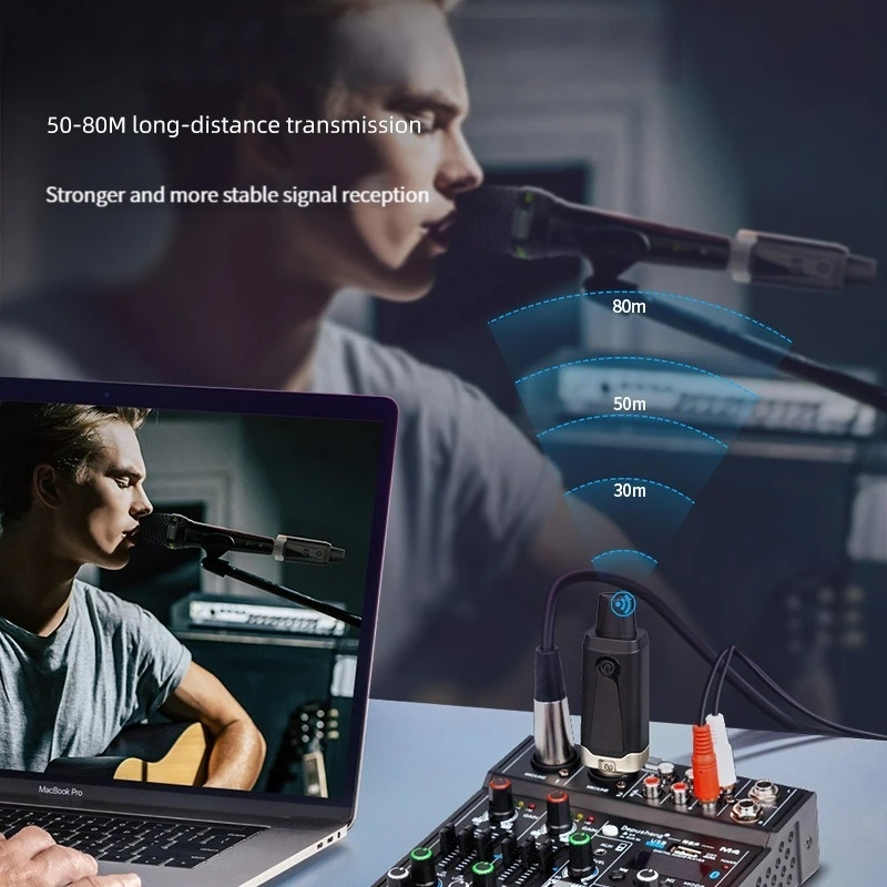 UHF Microphone Adapter Wireles - огляд і ціна Xlr Microphone Condenser