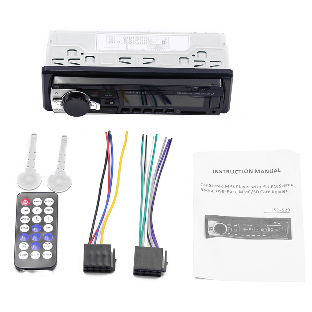 JSD-520 Car Bluetooth MP3 Play - огляд і ціна Audio Music Recorder