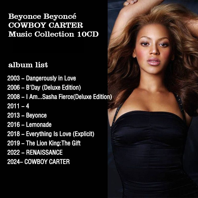 Beyonce 10CD Music Album Colle - огляд і ціна Audio Music New