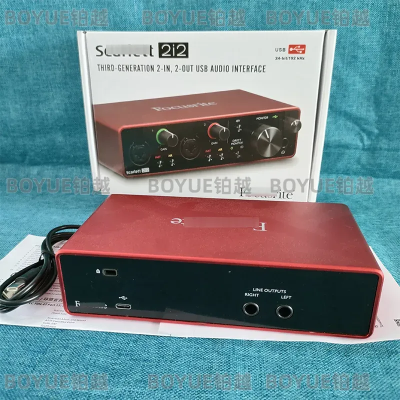 for Scarlett 2i2 3rd Gen USB A - огляд і ціна Audio Music Gen