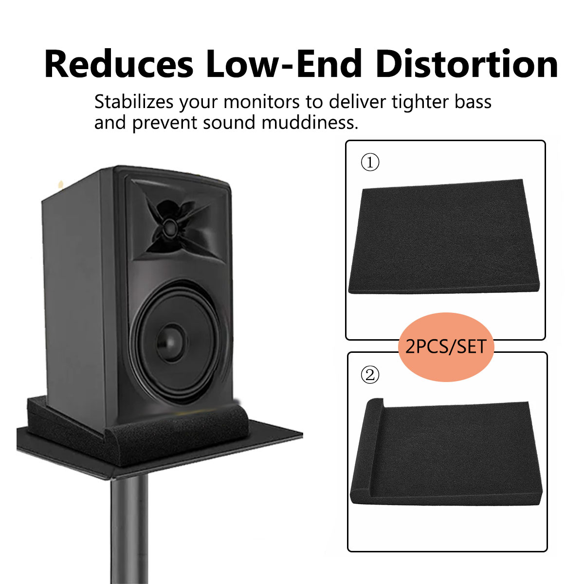 Studio Monitor Isolation Pads  - огляд і ціна Studio Monitor Speaker
