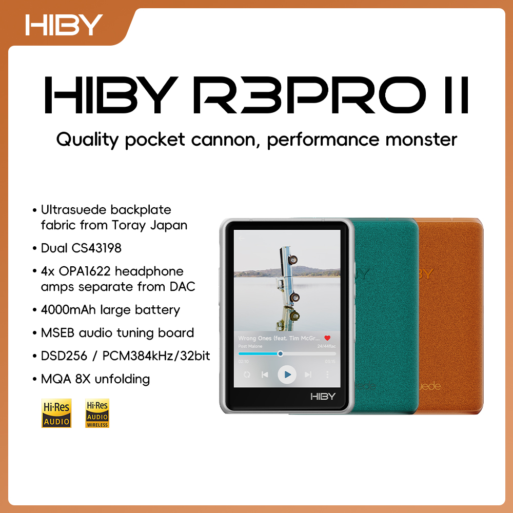 HiBy R3 Pro II / Gen 2 HiFi MP - огляд і ціна Audio Music Gen
