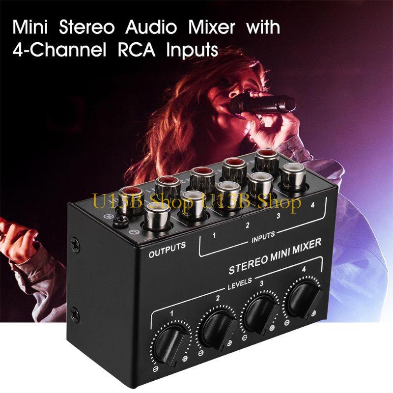 U13B Four Channel Passive Spli - огляд і ціна Audio And Music Splitter