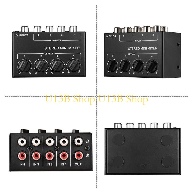 U13B Four Channel Passive Spli - огляд і ціна Audio And Music Splitter