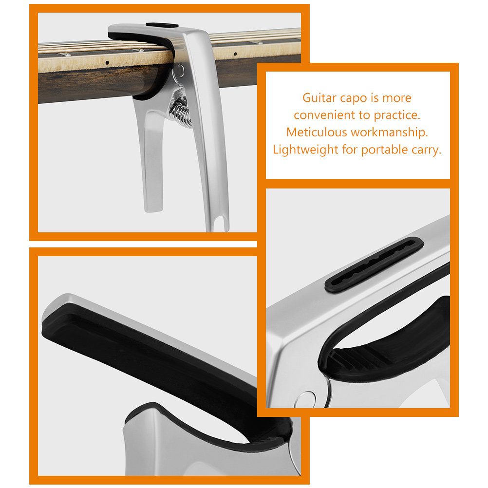 Guitar Capo Versatile Metal Ca - огляд і ціна Guitar Tuner Clip