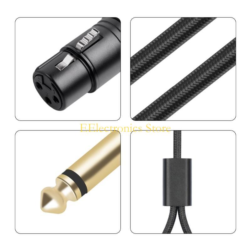 B03C 2x6.35mm 1/4inch to 3Pin  - огляд і ціна Audio And Music Splitter