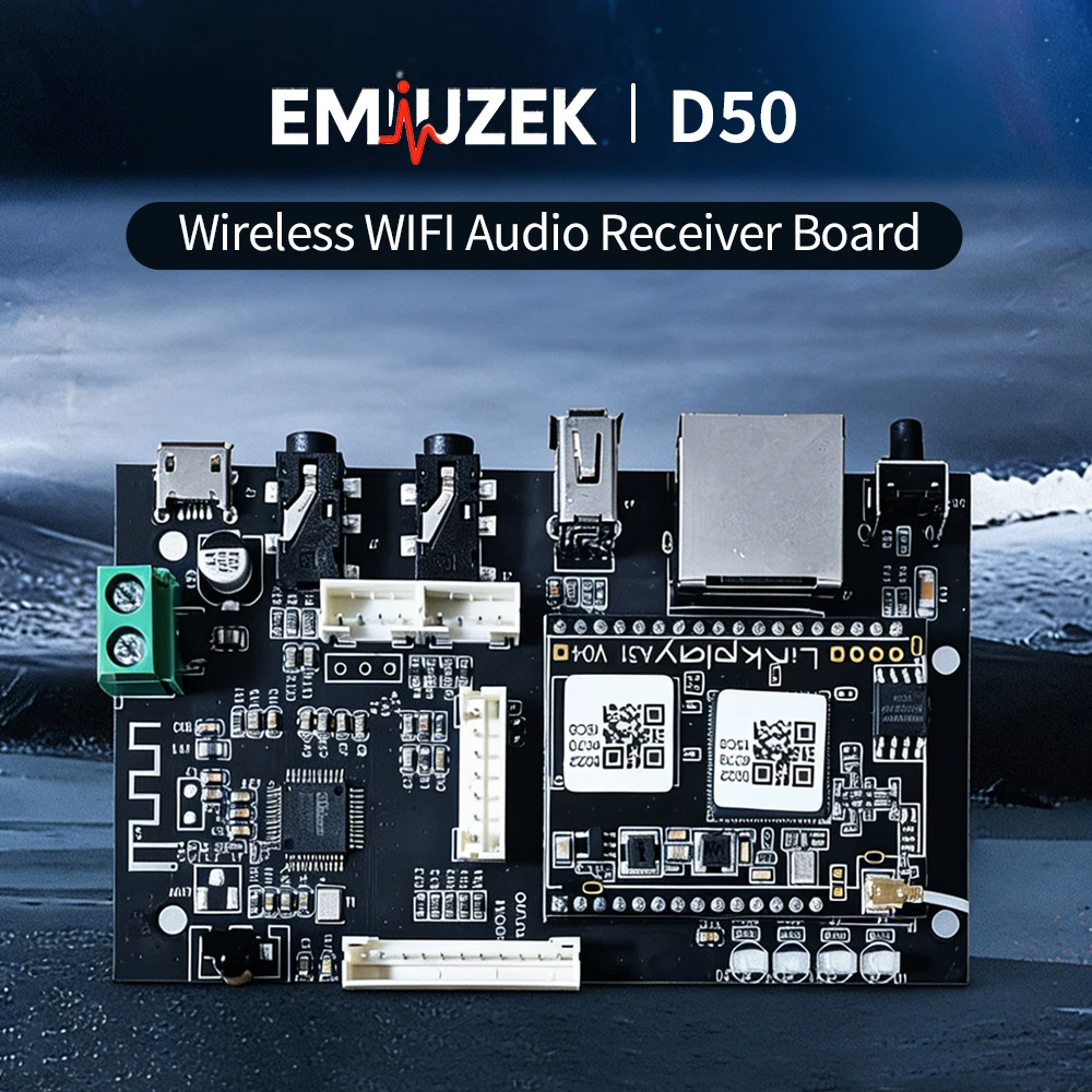 EMIUZEK D50 Wireless Audio Rec - огляд і ціна Audio Music By
