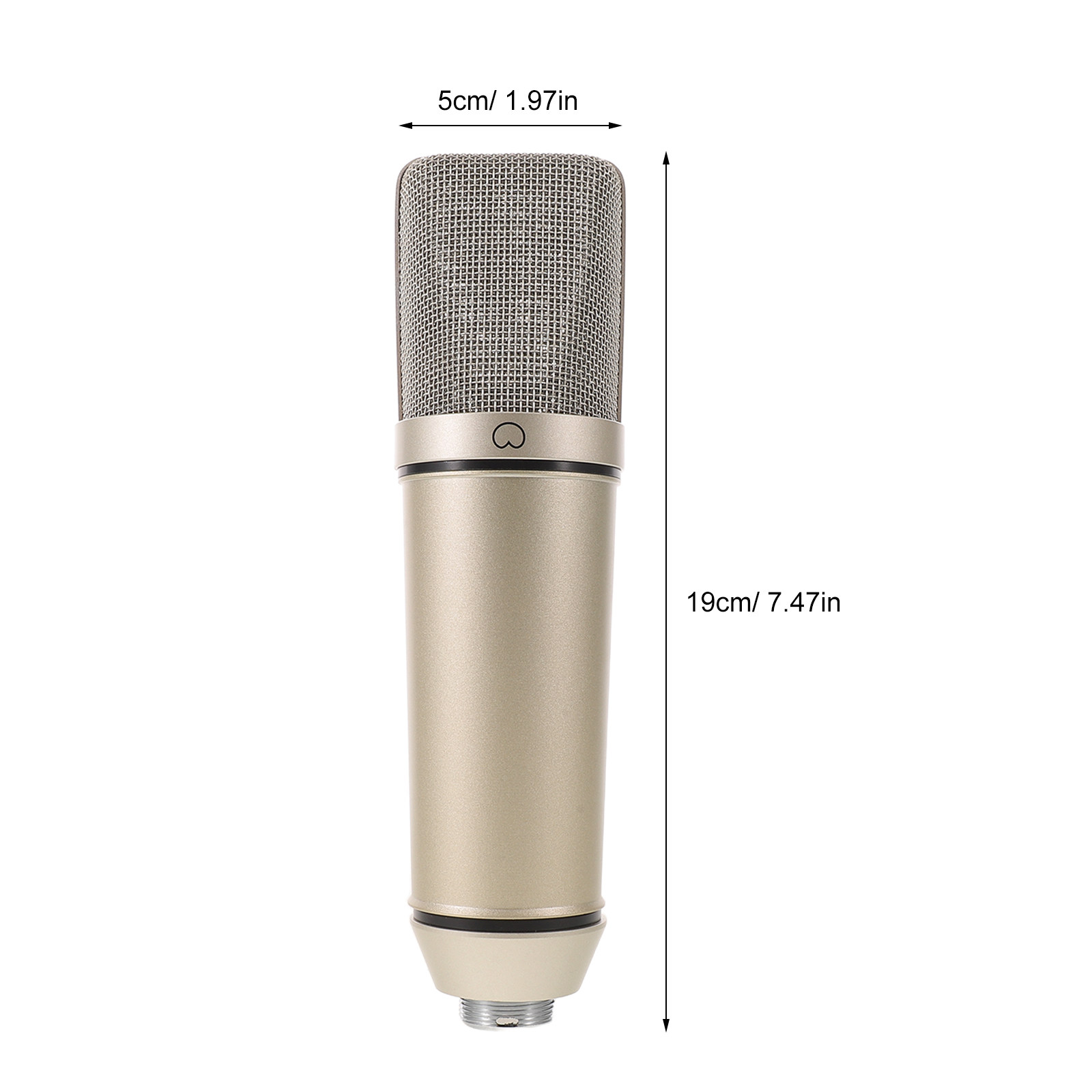 Metal Xlr Condenser Microphone - огляд і ціна Xlr Microphone Condenser