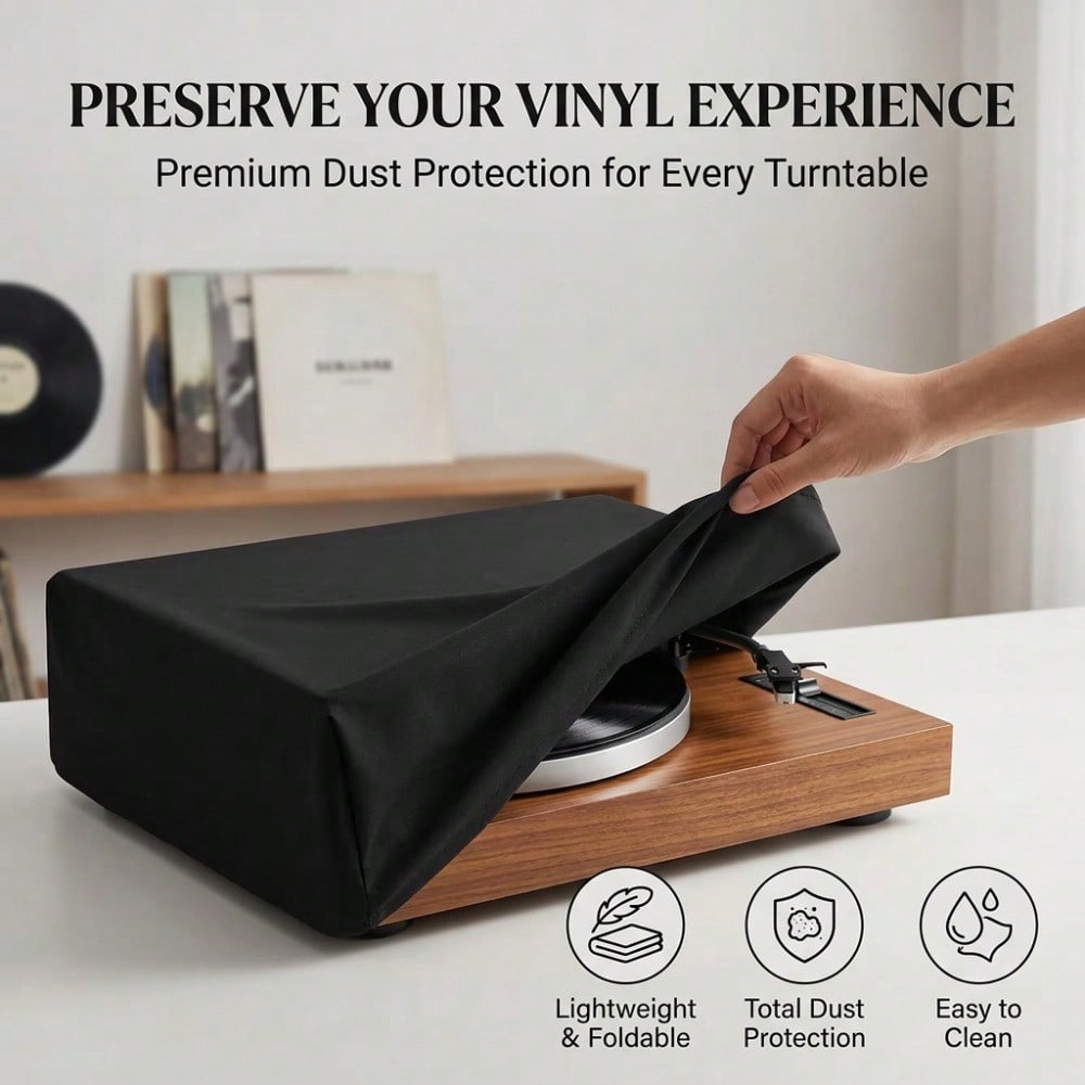 Vinyl Record Player Dust Cover - огляд і ціна Audio Music Recorder