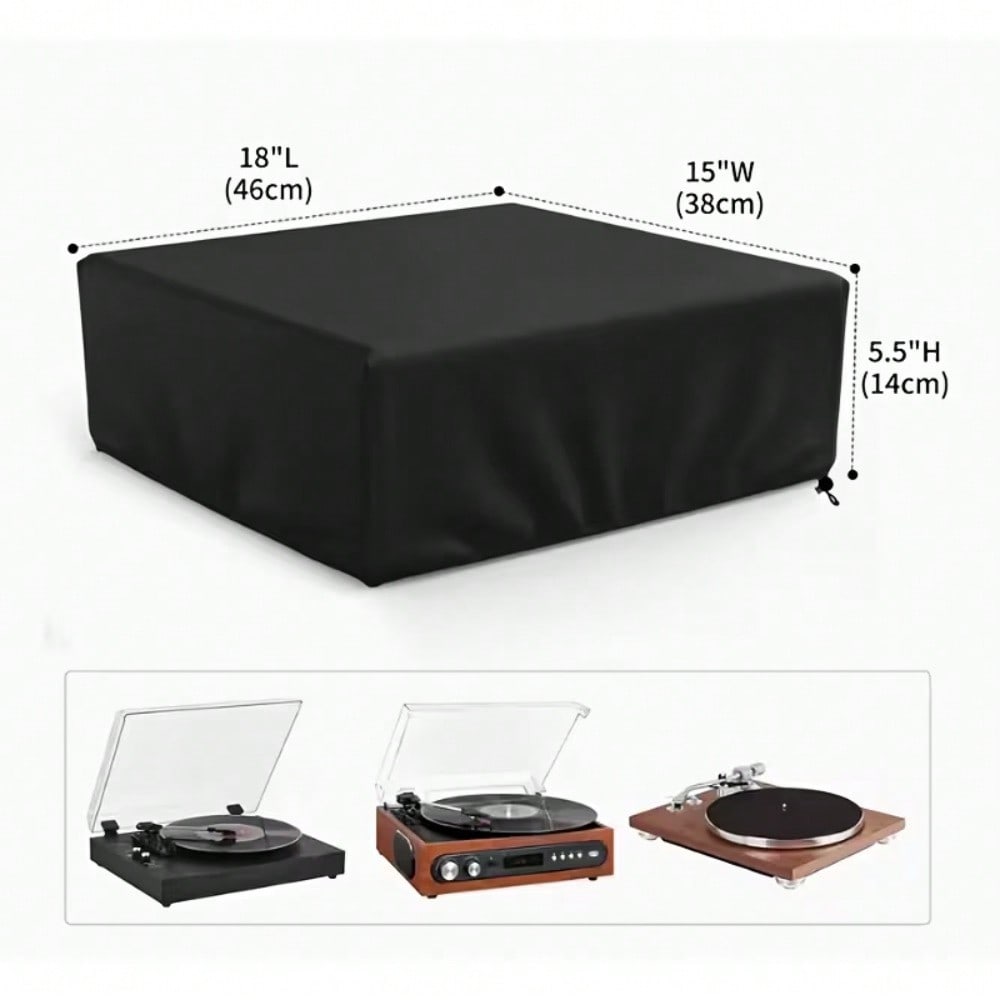 Vinyl Record Player Dust Cover - огляд і ціна Audio Music Recorder