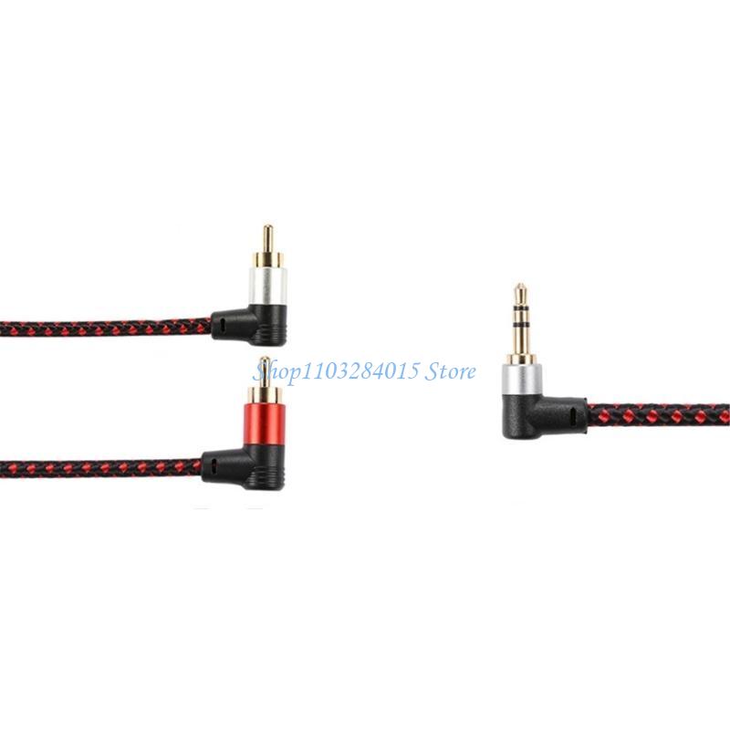 R6FF 90° RCA Cable Jacks 3.5mm - огляд і ціна Audio And Music Splitter