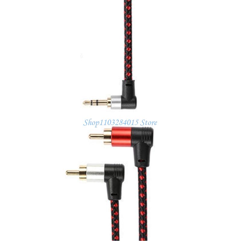R6FF 90° RCA Cable Jacks 3.5mm - огляд і ціна Audio And Music Splitter