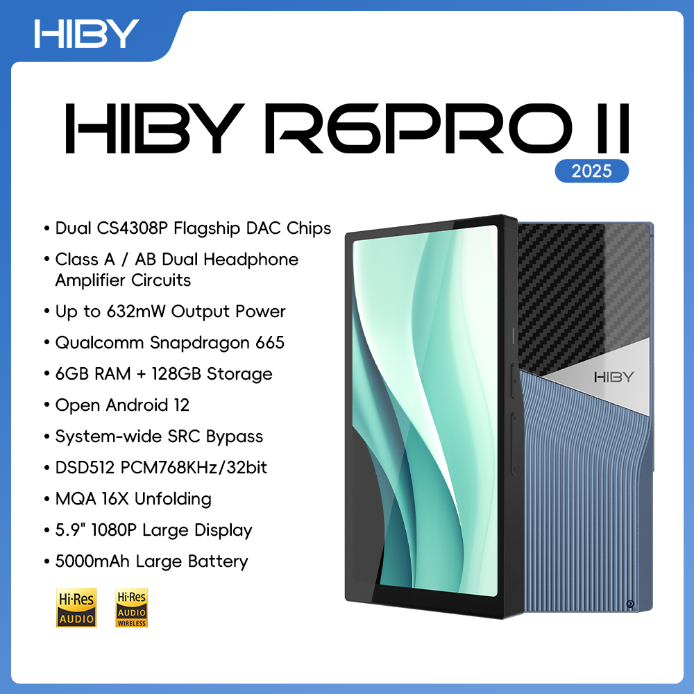 HiBy R6 Pro II / R6 Pro GEN 2  - огляд і ціна Audio Music Gen