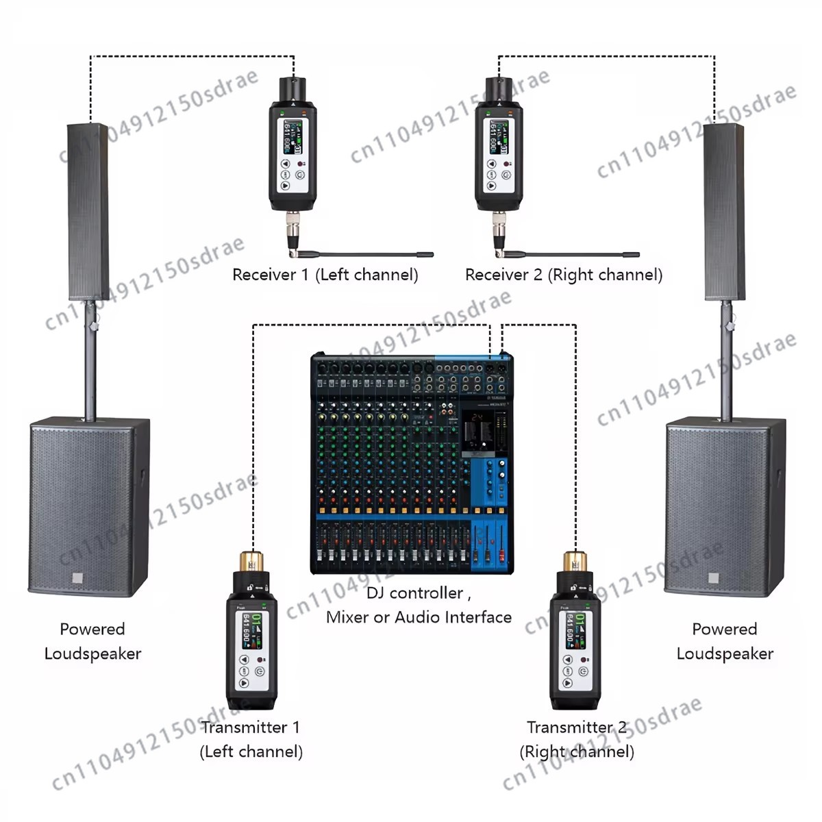 Acemic RX-1and TR-1 Plug-On Wi - огляд і ціна Xlr Microphone Condenser