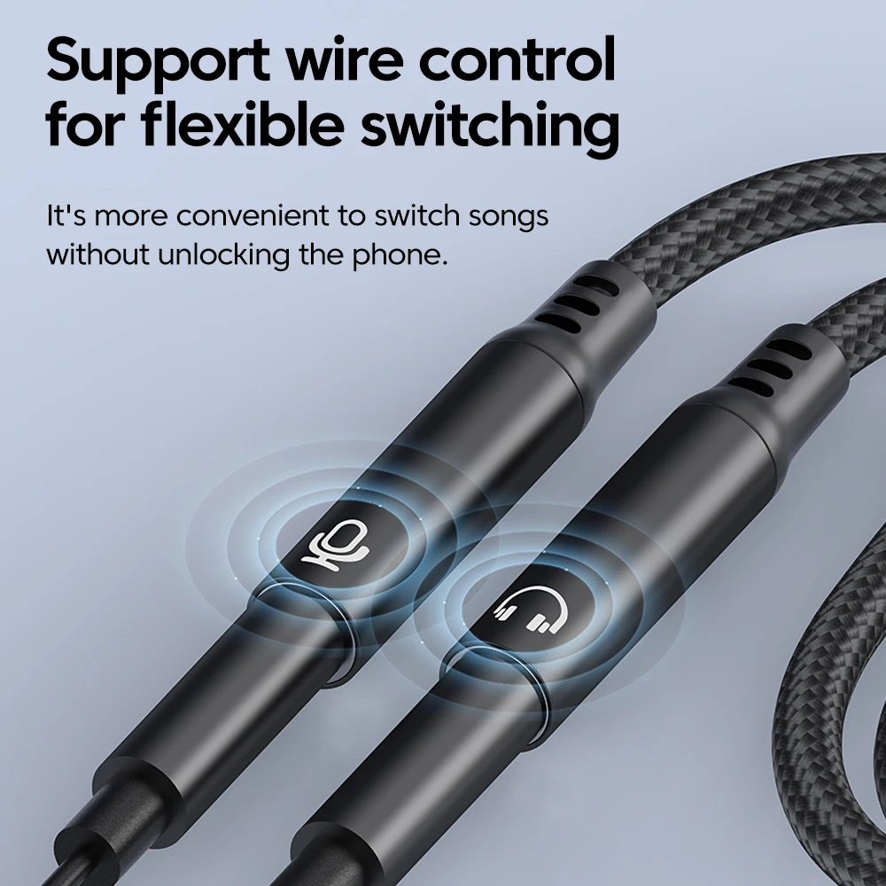 Type C Male To 3.5MM Jack Audi - огляд і ціна Audio And Music Splitter