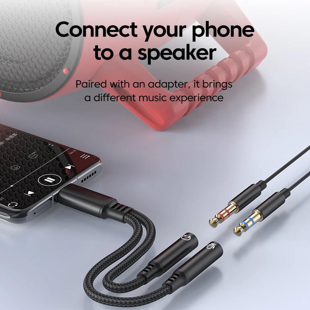 Type C Male To 3.5MM Jack Audi - огляд і ціна Audio And Music Splitter