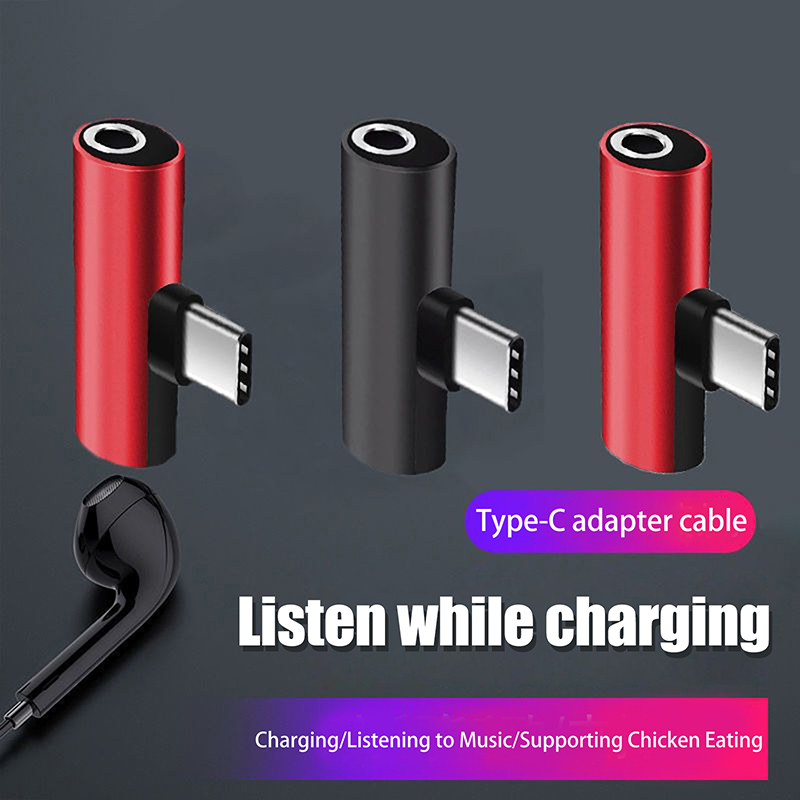 USB Type-C To 3.5 Mm Headphone - огляд і ціна Audio And Music Splitter