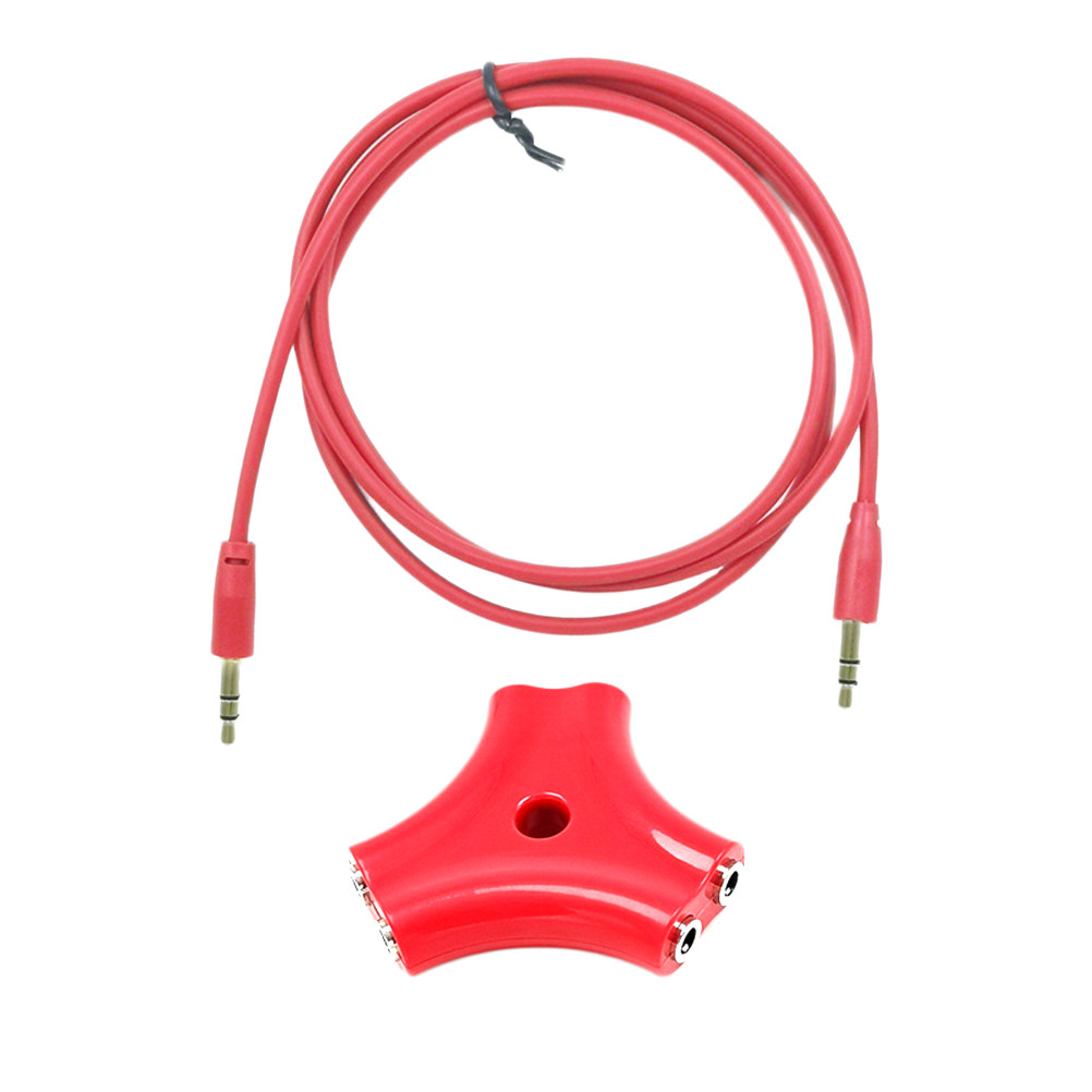 1 to 5 Way 3.5mm Headphone Spl - огляд і ціна Audio And Music Splitter