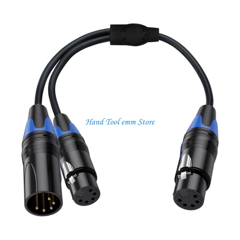 H37F Durability 5Pin XLR Y Spl - огляд і ціна Audio And Music Splitter