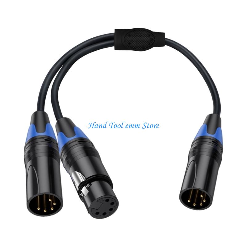 H37F Durability 5Pin XLR Y Spl - огляд і ціна Audio And Music Splitter