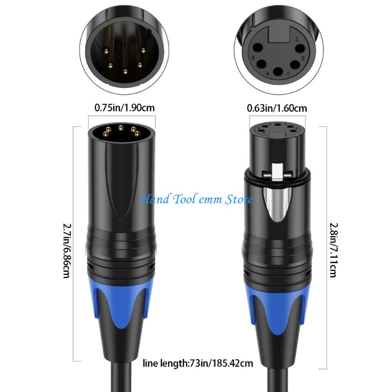 H37F Durability 5Pin XLR Y Spl - огляд і ціна Audio And Music Splitter