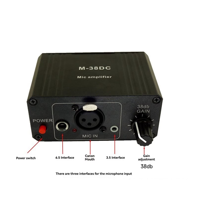 ABJF-Protable Microphone Pream - огляд і ціна Xlr Microphone Condenser