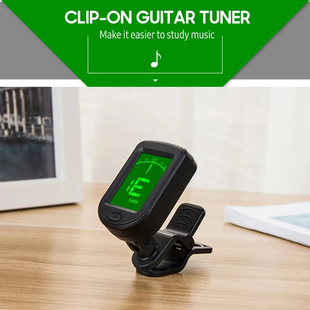 T-02 Guitar Tuner Clip-on Chro - огляд і ціна Guitar Tuner Clip