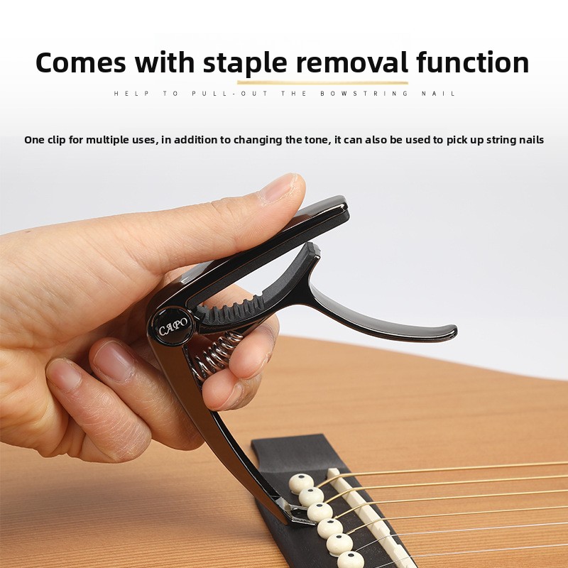 3pc Guitar Capo Metal Electric - огляд і ціна Guitar Tuner Clip
