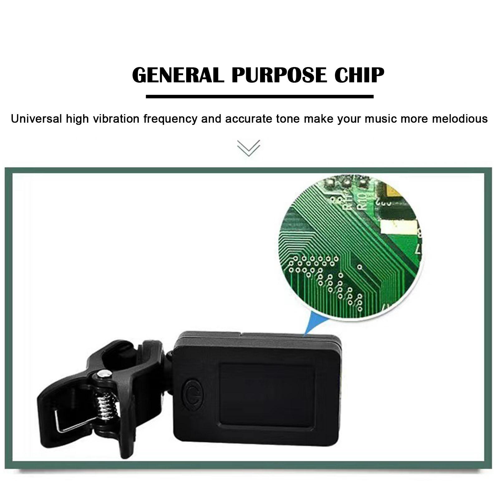 T-02 Guitar Tuner Chromatic Cl - огляд і ціна Guitar Tuner Clip