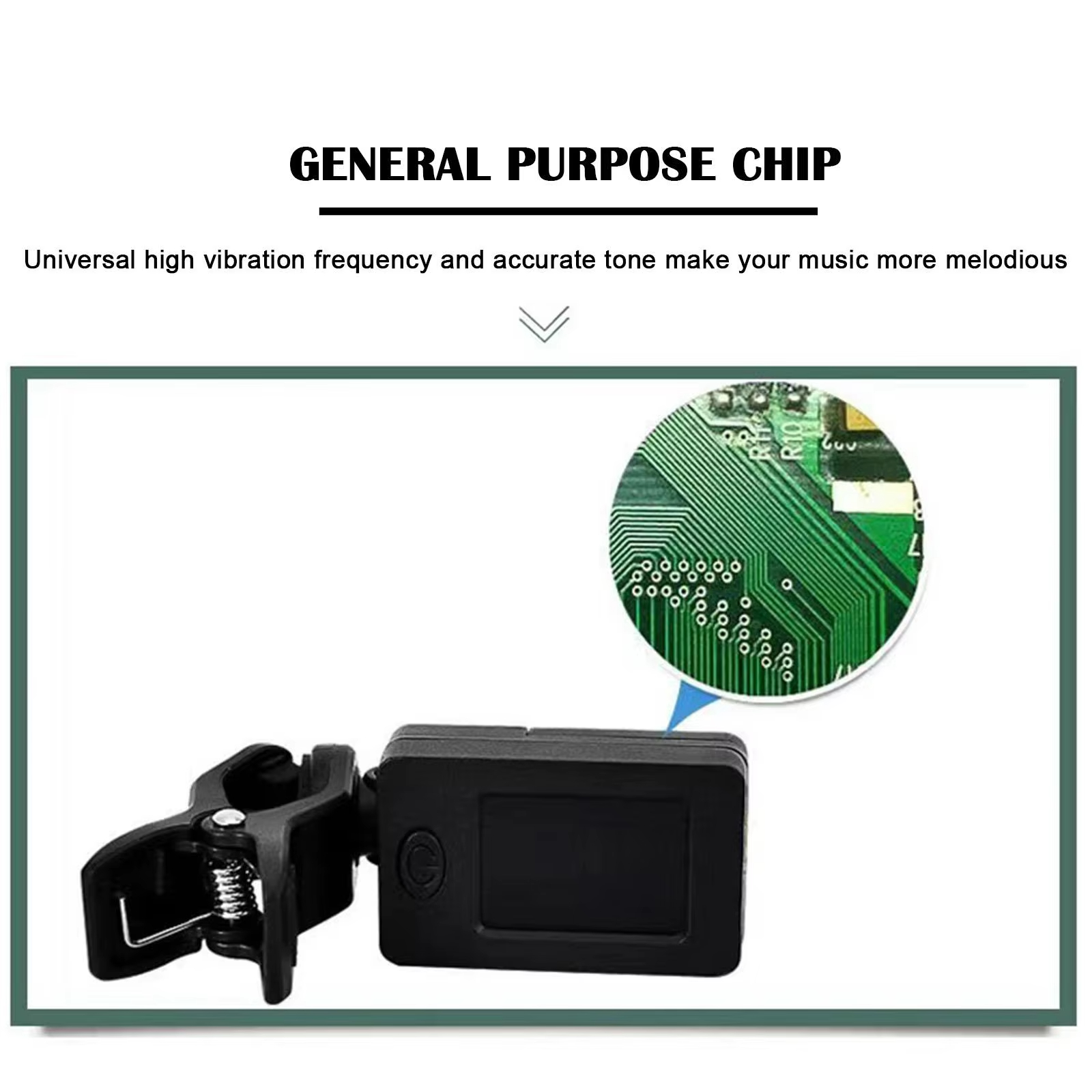 Miwayer Professional 360° Clip - огляд і ціна Guitar Tuner Clip