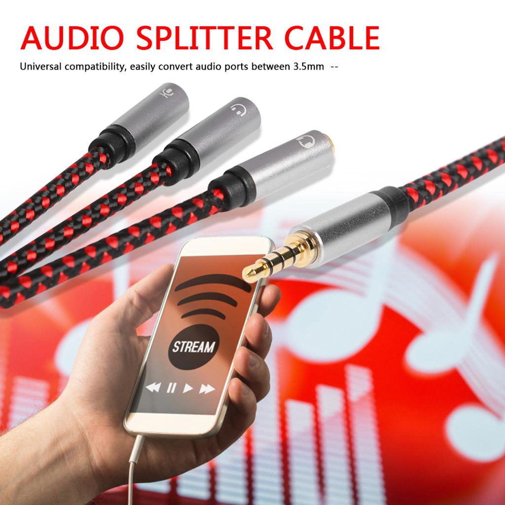 Aux Splitter 3.5mm Audio Cable - огляд і ціна Audio And Music Splitter