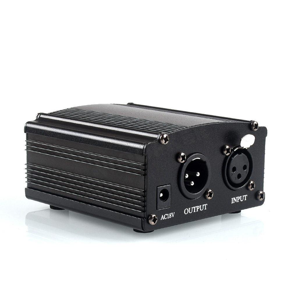 Woopker 48V Phantom Power Supp - огляд і ціна Xlr Microphone Condenser