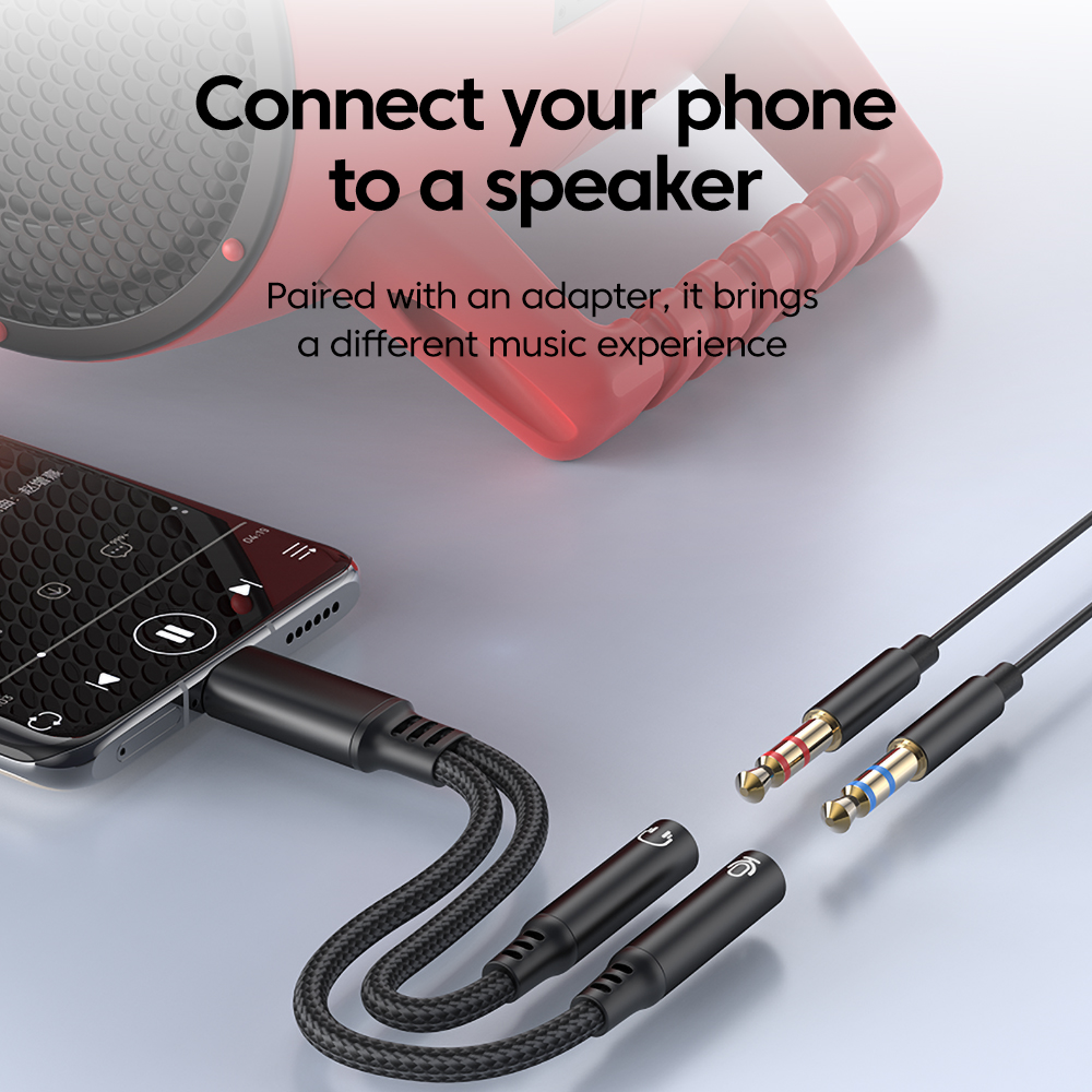 USB/Type C To Dual 3.5MM Jack  - огляд і ціна Audio And Music Splitter