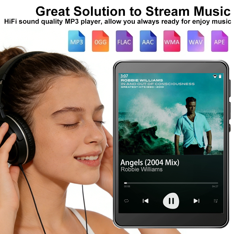 WiFi MP3 Player Andriod 10 Spo - огляд і ціна Audio Music Free Download